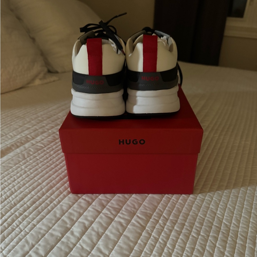 Hugo tennis shoes for men, size 10, brand new